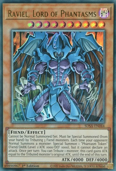 Raviel, Lord of Phantasms [SDSA-EN044] Ultra Rare