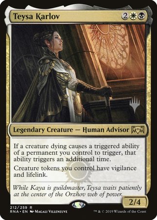 Teysa Karlov [Ravnica Allegiance Promos]