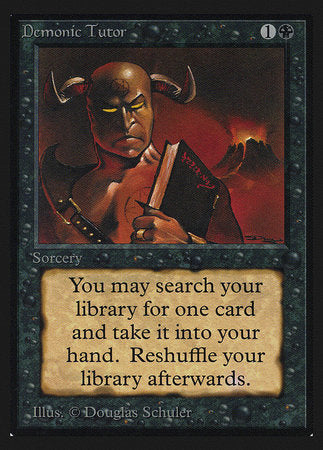 Demonic Tutor (CE) [Collectors’ Edition]