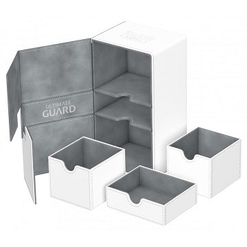 Ultimate Guard - Twin Flip n' Tray - White 160 CT