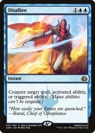 Disallow [Aether Revolt]