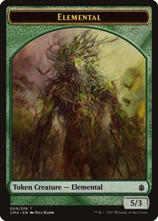 Elemental Token (009) [Commander Anthology Tokens]