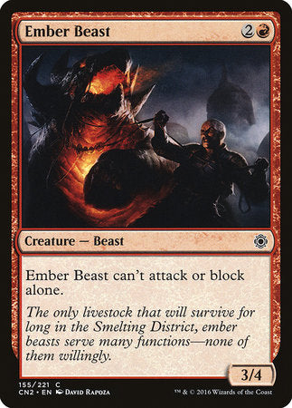 Ember Beast [Conspiracy: Take the Crown]