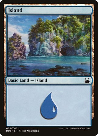 Island (28) [Duel Decks: Mind vs. Might]