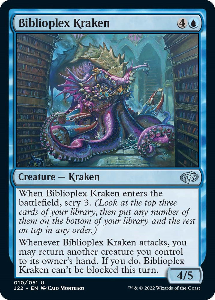 Biblioplex Kraken [Jumpstart 2022]