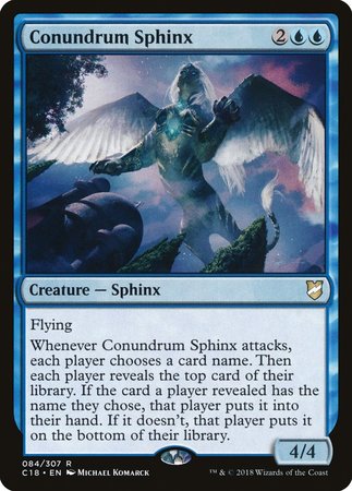 Conundrum Sphinx [Commander 2018]