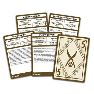 D&D - Spellbook Cards - Ranger