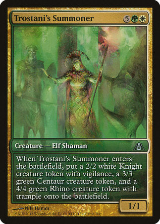 Trostani's Summoner [Dragon's Maze Promos]