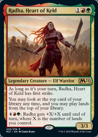 Radha, Heart of Keld [Core Set 2021]