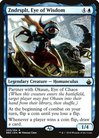 Zndrsplt, Eye of Wisdom [Battlebond Promos]