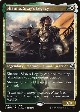 Shanna, Sisay's Legacy [Dominaria Promos]