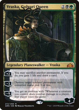 Vraska, Golgari Queen [Guilds of Ravnica Promos]