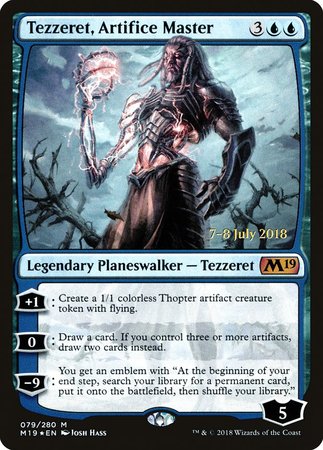 Tezzeret, Artifice Master [Core Set 2019 Promos]