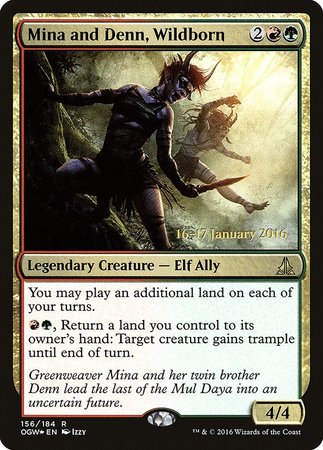 Mina and Denn, Wildborn [Oath of the Gatewatch Promos]