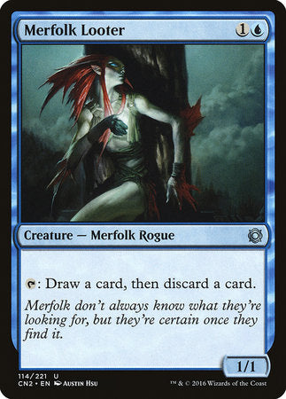 Merfolk Looter [Conspiracy: Take the Crown]