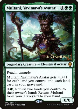 Multani, Yavimaya's Avatar [Dominaria Promos]