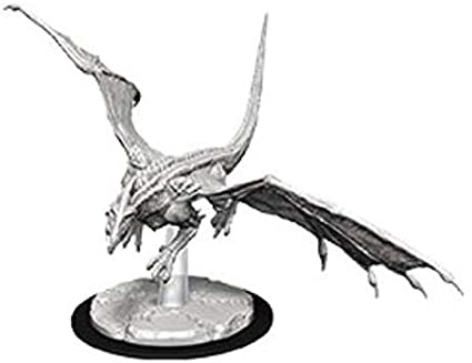 D&D - Minis - Nolzur's Marvelous Miniatures - Young White Dragon