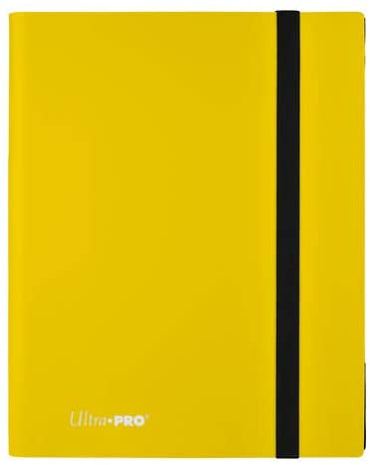 Ultra-Pro - Pro Eclipse 9 Pocket Binder - Yellow Lemon