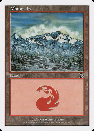 Mountain (45) [Deckmasters]