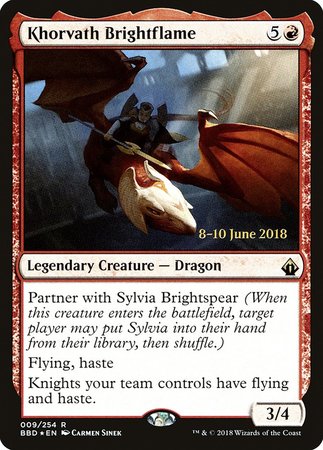 Khorvath Brightflame [Battlebond Promos]