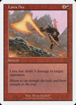 Lava Axe [Starter 2000]