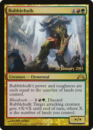 Rubblehulk [Gatecrash Promos]