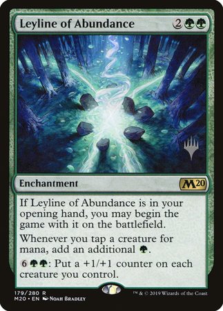 Leyline of Abundance [Core Set 2020 Promos]