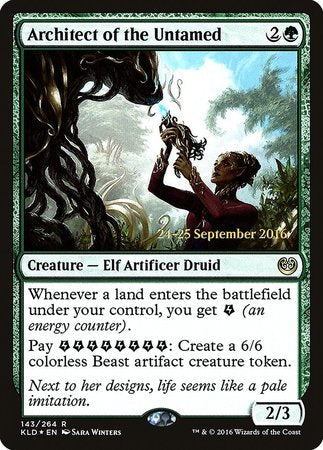 Architect of the Untamed [Kaladesh Promos]