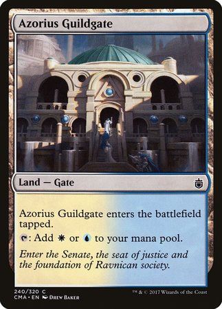 Azorius Guildgate [Commander Anthology]