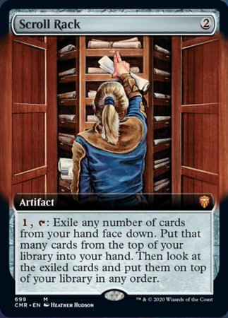 Scroll Rack (Extended Art) [Commander Legends]