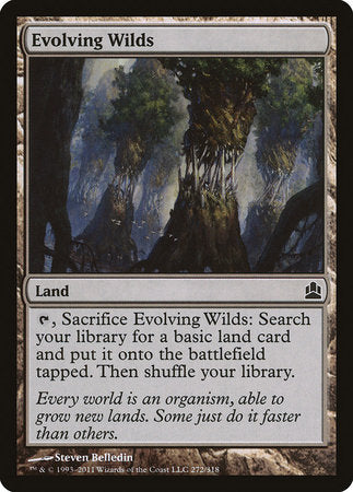 Evolving Wilds [Commander 2011]