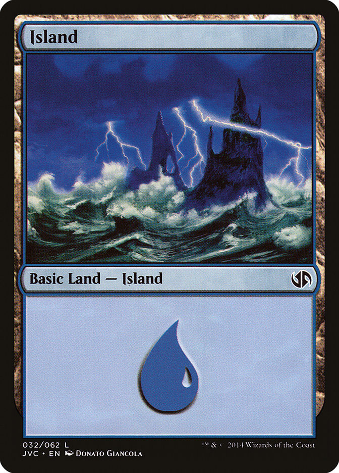 Island (32) [Duel Decks Anthology]