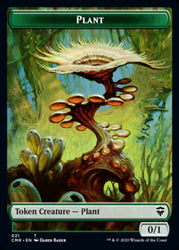 Illusion // Plant Token [Commander Legends Tokens]