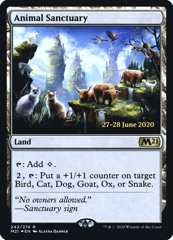 Animal Sanctuary  [Core Set 2021 Prerelease Promos]