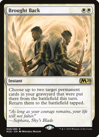 Brought Back [Core Set 2020 Promos]