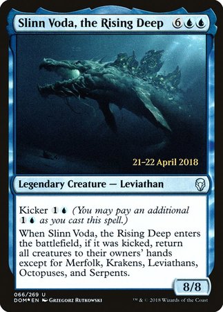 Slinn Voda, the Rising Deep [Dominaria Promos]