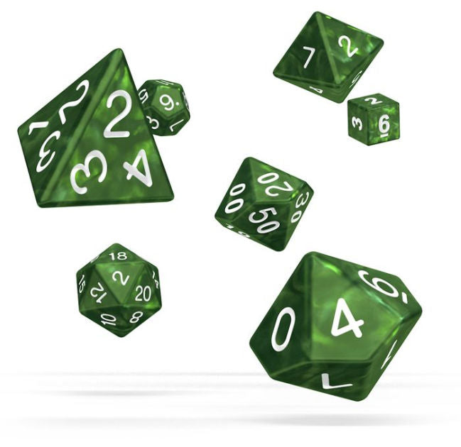 Oakie Doakie Dice - Marble Green