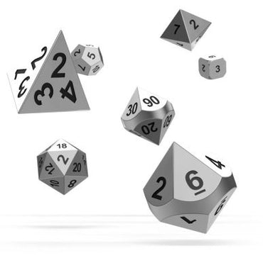 Oakie Doakie Dice Metal Dice - Mercury