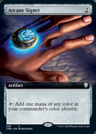 Arcane Signet (Extended Art) [Commander Legends]