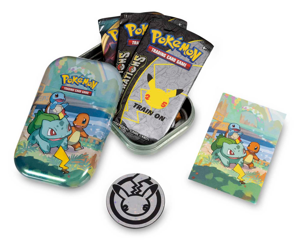 Celebrations: 25th Anniversary - Mini Tin (Kanto)