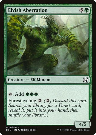 Elvish Aberration [Duel Decks: Elves vs. Inventors]