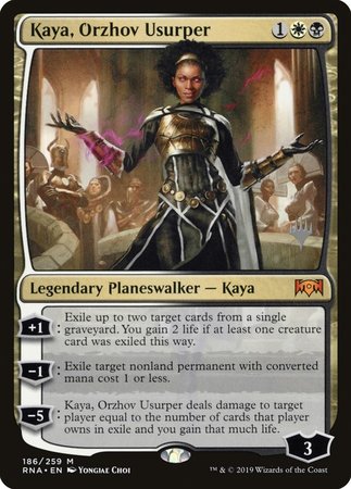 Kaya, Orzhov Usurper [Ravnica Allegiance Promos]