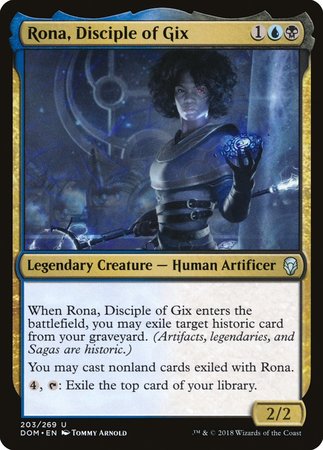 Rona, Disciple of Gix [Dominaria]