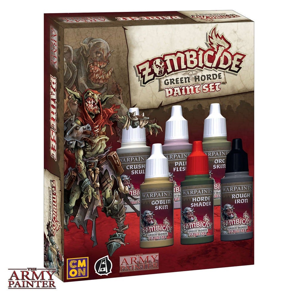 Zombicide - Green Horde Paint Set