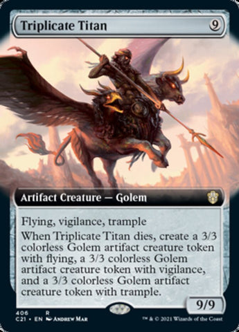 Triplicate Titan (Extended) [Commander 2021]