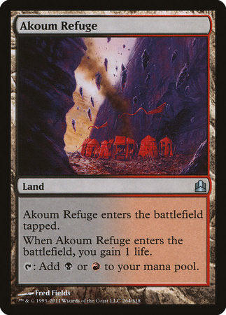 Akoum Refuge [Commander 2011]