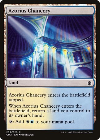 Azorius Chancery [Commander Anthology]