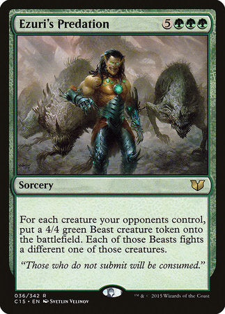 Ezuri's Predation [Commander 2015]