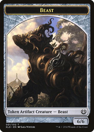 Beast Token (001) [Kaladesh Tokens]