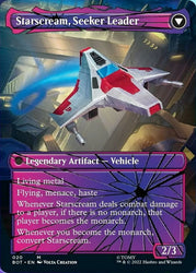 Starscream, Power Hungry // Starscream, Seeker Leader (Shattered Glass) [Universes Beyond: Transformers]